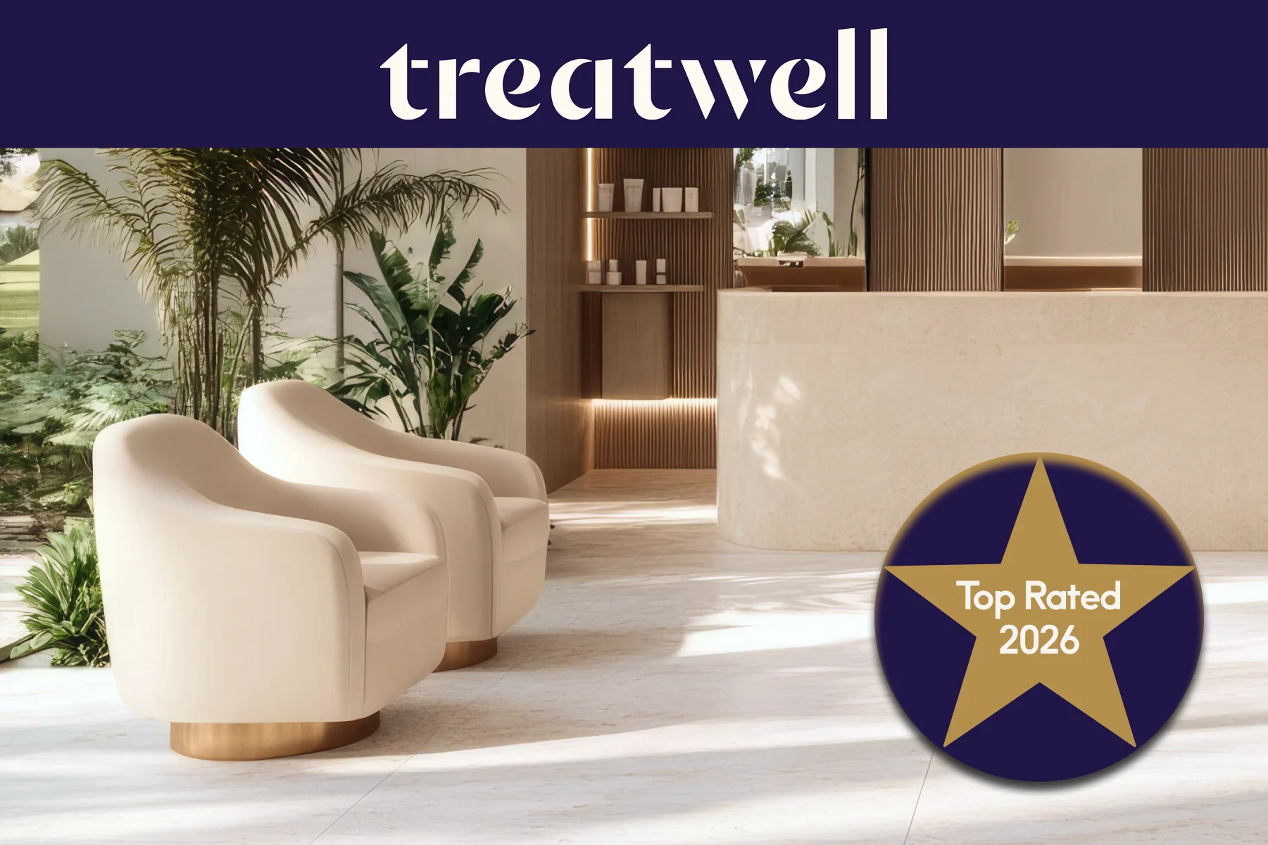 Treatwell Top Rated: ko reikia, kad gautum ženklelį